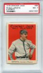 E145 1915 Cracker Jack #98 Frank LaPorte, Indianapolis Federals PSA 7