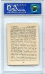 E145 1915 Cracker Jack #98 Frank LaPorte, Indianapolis Federals PSA 7