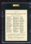 T3 #17 Clark Griffith, CIncinnati Reds SGC 40