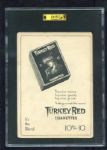 T3 #116 Boss Schmidt, Detroit Tigers Turkey Red Back SGC 20