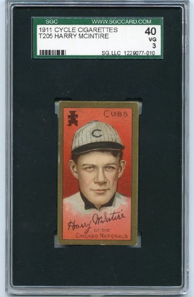 T205 Harry McIntire Cycle Back SGC 40