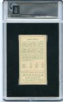 T205 John Titus, Philadelphia Nationals American Beauty Back GAI 3.5