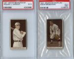 T207 Lot of Five Inc. Bresnahan All PSA Graded