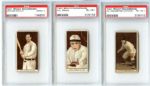 T207 Lot of Five Inc. Bresnahan All PSA Graded