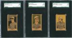 W515 Lot of Nine Different Including HOFers All SGC Graded