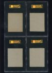 R324 1941 Goudey Lot of Nine Different Including HOF and SP All SGC Graded