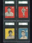 R324 1941 Goudey Lot of Nine Different Including HOF and SP All SGC Graded