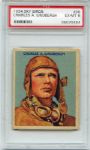 R136 1934 National Chicle Sky Birds #36 Charles Lindbergh PSA 6