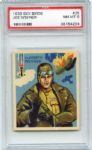 R136 1934 National Chicle Sky Birds #25 Joe Wehner PSA 8