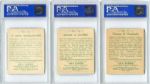R136 National Chicle Sky Birds Lot of Five PSA Graded Including Series of 144