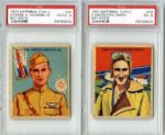 R136 National Chicle Sky Birds Lot of Five PSA Graded Including Series of 144