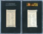 N28 and N29  Allen & Ginters cards Lot of 2 Both SGC Graded