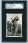 1935 J. A. Pattreiouex #19 Bobby Jones SGC 80