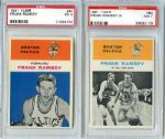 1961 Fleer Basketball #35 Frank Ramsey PSA 5 & #60 Frank Ramsey IA PSA 7