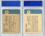 1961 Fleer Basketball #35 Frank Ramsey PSA 5 & #60 Frank Ramsey IA PSA 7
