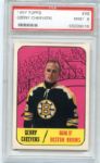 1967 Topps Hockey #99 Gerry Cheevers PSA 9