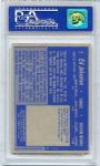1963 Topps Hockey #2 Ed Johnston Rookie Card PSA 8