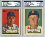 1952 Topps Baseball Lot of 30 Cards All Autographed PSA/DNA Certified