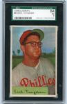 1954 Bowman #63 Earl Torgeson SGC 84 