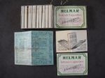 Lot of Six Vintage Cigarette Boxes Including Helmar, Recruit & Fatima