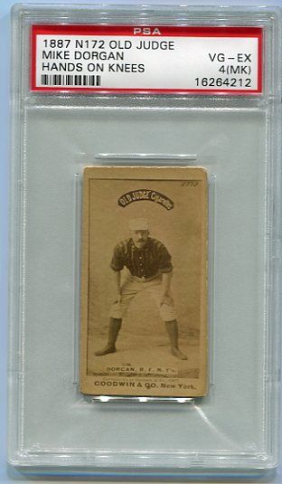 N172 Mike Dorgan, NYs PSA 4 mk