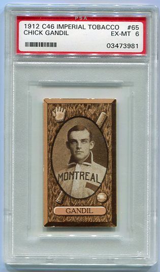 C46 Imperial Tobacco #65 Chick Gandil PSA 6