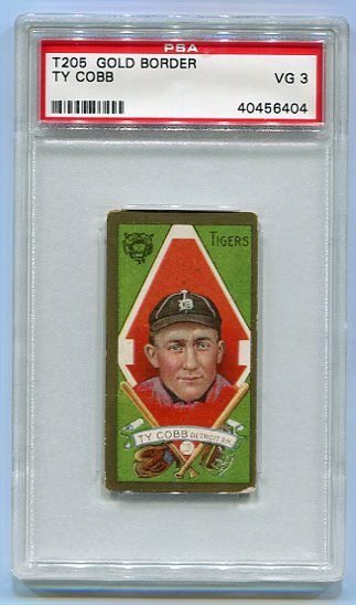 T205 Ty Cobb PSA 3