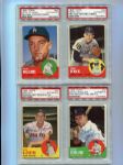 1963 Topps Baseball Lot of 151 Cards All Signed PSA/DNA & MacAlister Collection