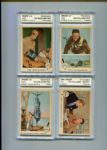 1959 Fleer Ted Willams Lot of Twenty-Six Different All Blank Back