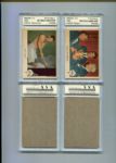 1959 Fleer Ted Willams Lot of Twenty-Six Different All Blank Back