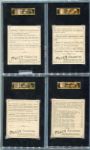 T218 Champion Athletes Lot of 13 Including Bowler, Roller Skater, Boxer ++