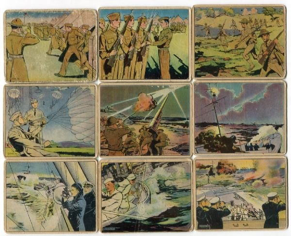 R157 Uncle Sam Cards 24 Different