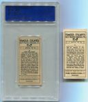 1937 Mars Confections Famous Escapes Complete 50 Card Set