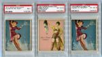 R59 1944 American Beauties Lot of Seven  All PSA 6 & 7's