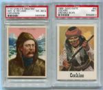Nine Different PSA Graded Non-Sports Cards 