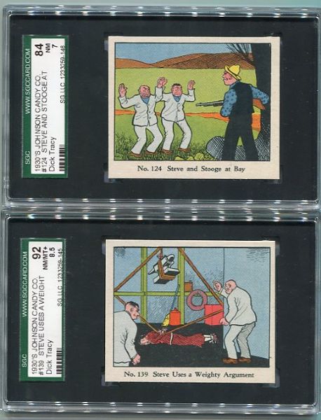 Lot of Five SGC Graded Non-Sports Cards Several High Grade