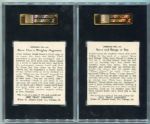 Lot of Five SGC Graded Non-Sports Cards Several High Grade