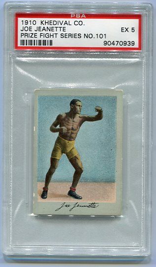 T225 Khedival Co. Prize Fighter Joe Jeanette PSA 5