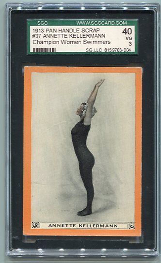 1910 Pan Handle Scrap #37 Annette Kellermann SGC 40