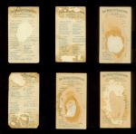 1887 N28 The Worlds Champions Group of 6 Sports  Non-Baseball