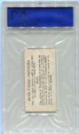 1928 Yuengling's Johnny Mostil PSA 5