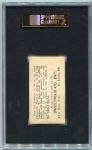 1928 Sweetman #45 Paul Waner SGC 30