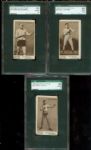 1890 Mayo N310 Cut Plug Boxing card group (6) SGC graded