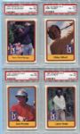 1981 Donruss Golf Lot of Eight All PSA 8's 