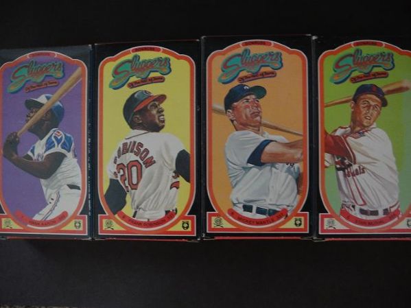 1985 Donruss Color Bubbles Complete Set of Eight Boxes Ruth, Mantle, Williams++