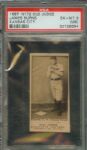 N172 Old Judge James Burns Kansas City PSA 6  EX-MT (MK)  strong photo