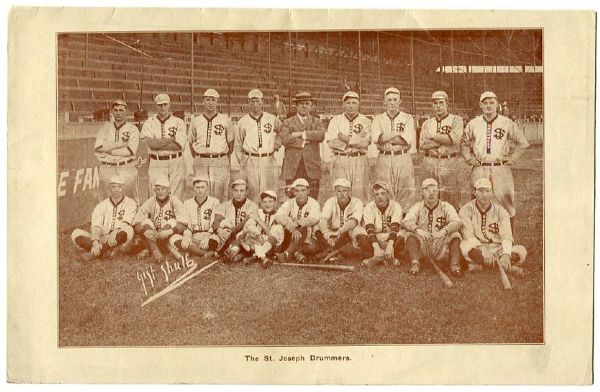 1912 St. Joseph Drummers Team Photo premium
