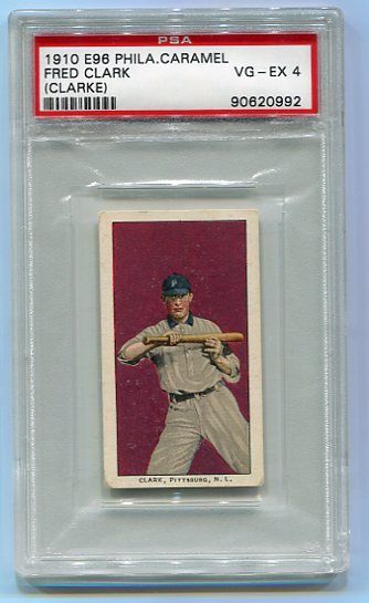 E96 Fred Clarke PSA 4