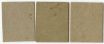 1935 Goudey Lot of Three Blank Back Cards