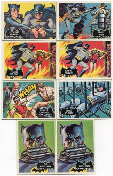 1960s Non-Sport Lot of 15 Cards, Batman, Kennedy, Beatles